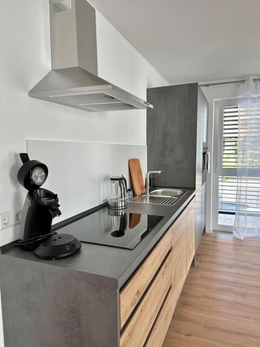 Amao-Pearl I Comfort Suite I 94Qm I Kingsize-Bett I Exklusiv Mit Balkon & Tiefgarage I Aufzug Offenbourg Extérieur photo