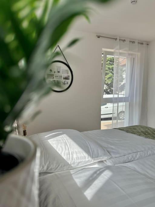 Amao-Pearl I Comfort Suite I 94Qm I Kingsize-Bett I Exklusiv Mit Balkon & Tiefgarage I Aufzug Offenbourg Extérieur photo